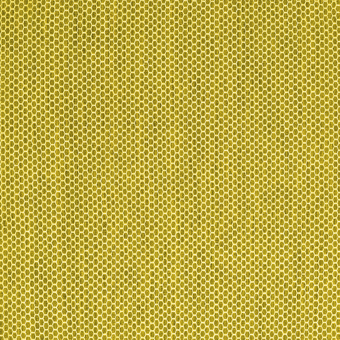Square Abstract Yellow Contemporary Rug, con2168yw