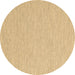 Round Machine Washable Abstract Brown Contemporary Rug, wshcon2169brn