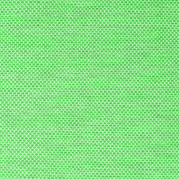 Round Machine Washable Abstract Green Contemporary Area Rugs, wshcon2169grn