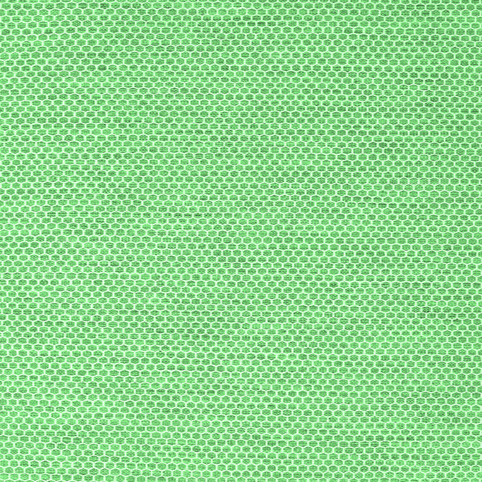 Square Abstract Emerald Green Contemporary Rug, con2169emgrn