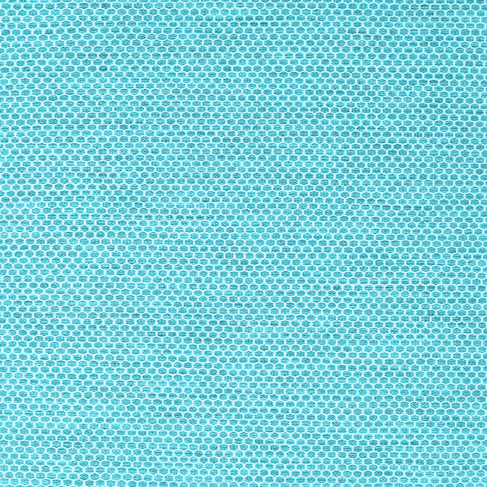 Square Abstract Light Blue Contemporary Rug, con2169lblu