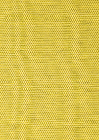 Abstract Yellow Contemporary Rug, con2169yw