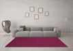 Machine Washable Abstract Purple Contemporary Area Rugs in a Living Room, wshcon216pur