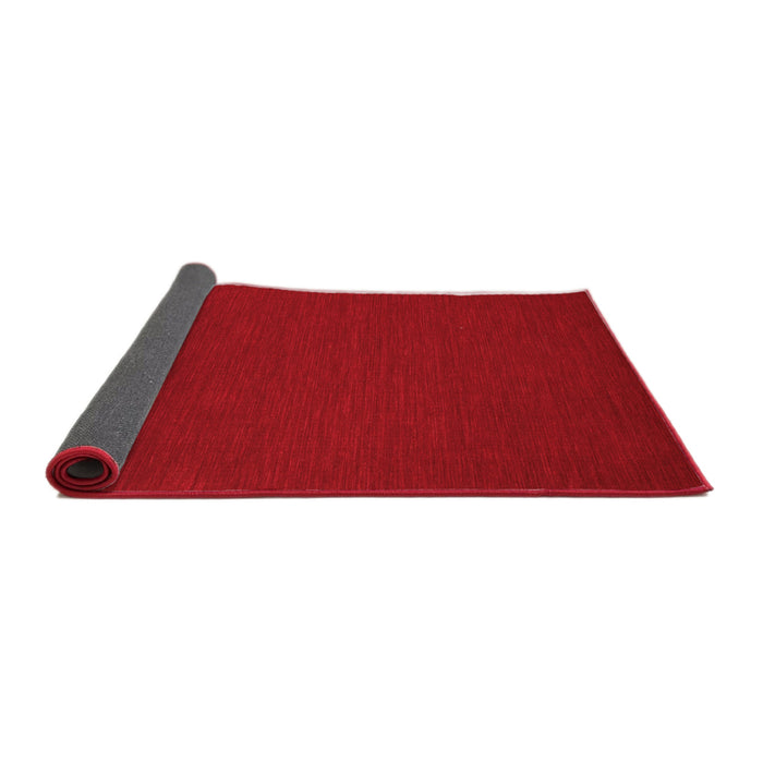 Abstract Red Contemporary Area Rugs