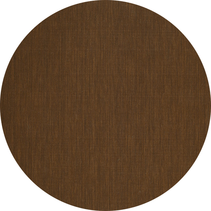 Round Machine Washable Abstract Turquoise Contemporary Area Rugs, wshcon216turq