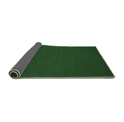 Sideview of Abstract Emerald Green Contemporary Rug, con216emgrn