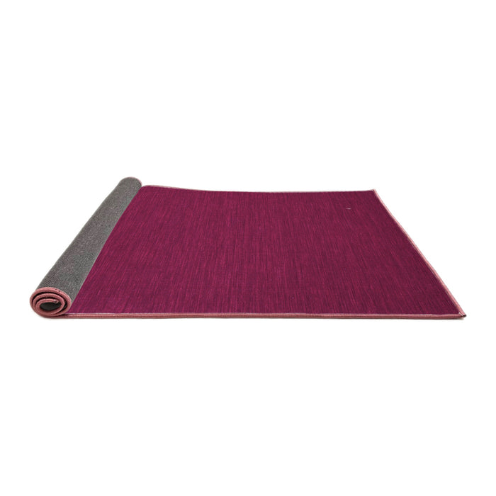 Sideview of Abstract Purple Contemporary Rug, con216pur