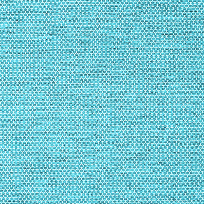 Square Abstract Light Blue Contemporary Rug, con2170lblu