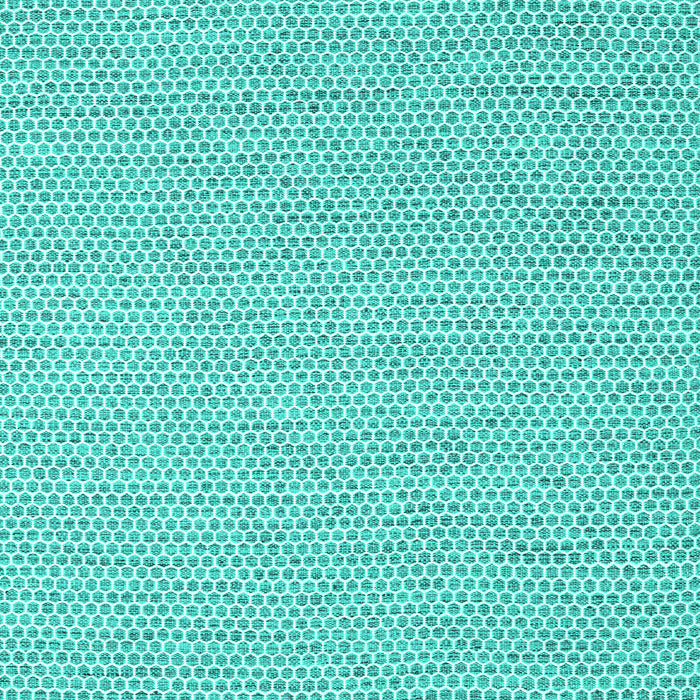 Abstract Turquoise Contemporary Rug, con2170turq