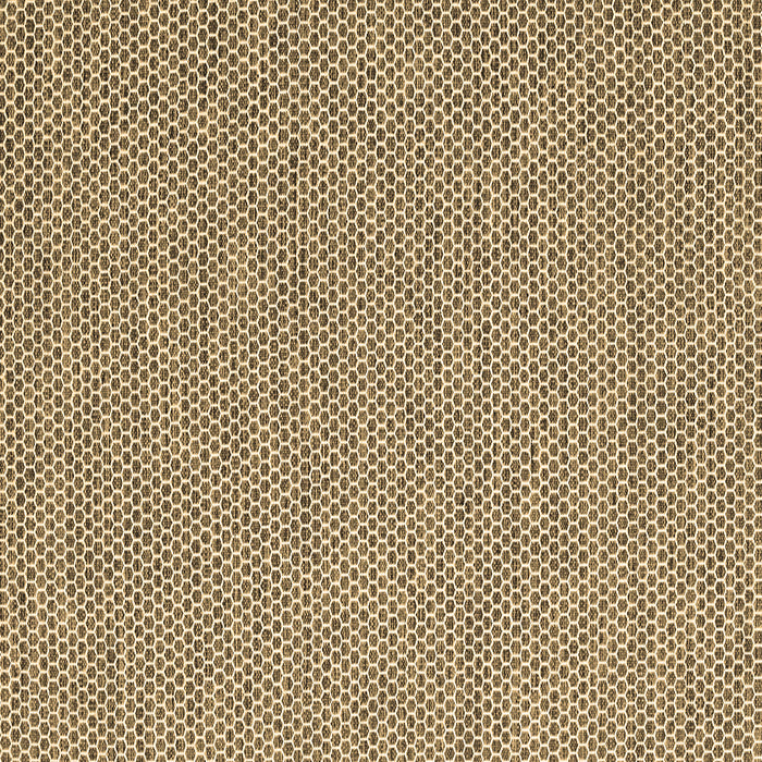 Square Abstract Brown Contemporary Rug, con2171brn