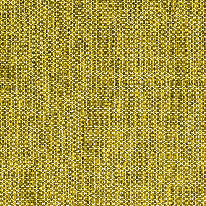 Square Machine Washable Abstract Yellow Contemporary Rug, wshcon2171yw