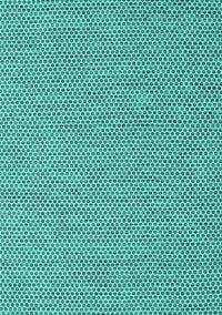 Abstract Turquoise Contemporary Rug, con2171turq