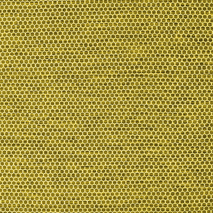 Abstract Yellow Contemporary Rug, con2171yw