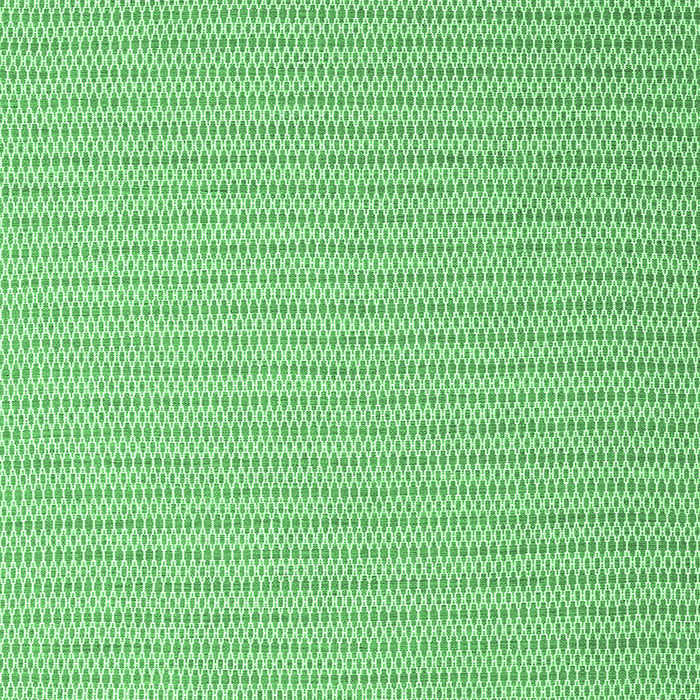 Square Abstract Emerald Green Contemporary Rug, con2172emgrn