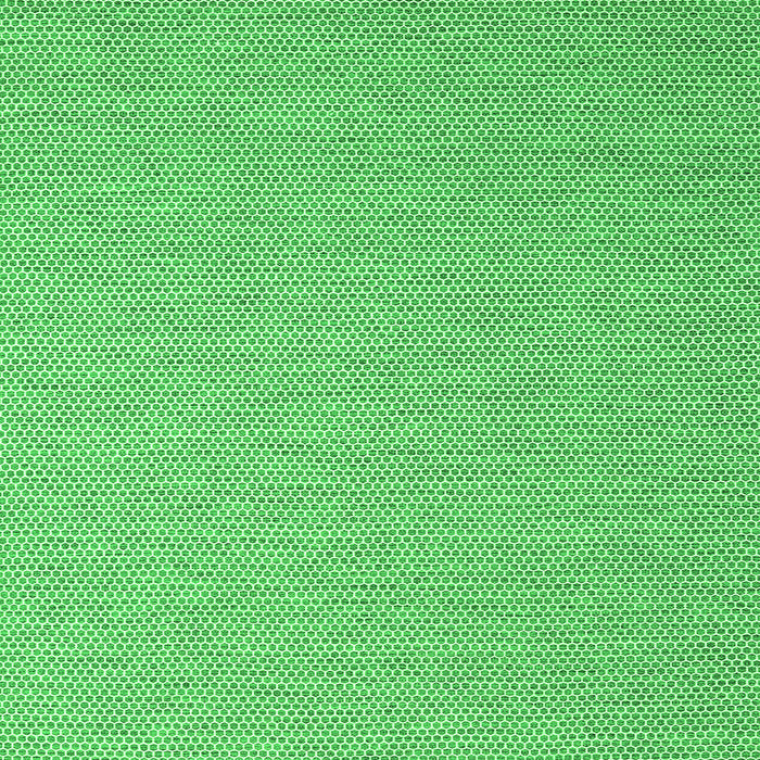 Serging Thickness of Abstract Green Contemporary Rug, con2173grn