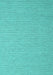 Machine Washable Abstract Turquoise Contemporary Area Rugs, wshcon2173turq