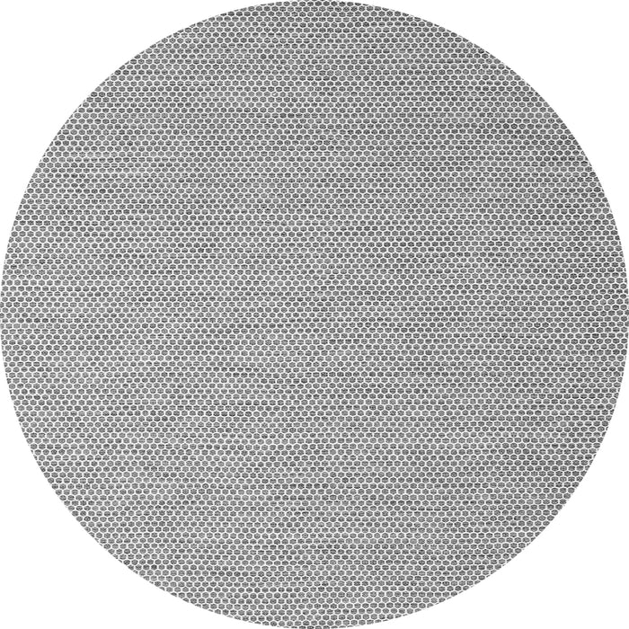 Square Abstract Gray Contemporary Rug, con2173gry
