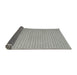 Thickness of Contemporary Gray Modern Rug, con2174