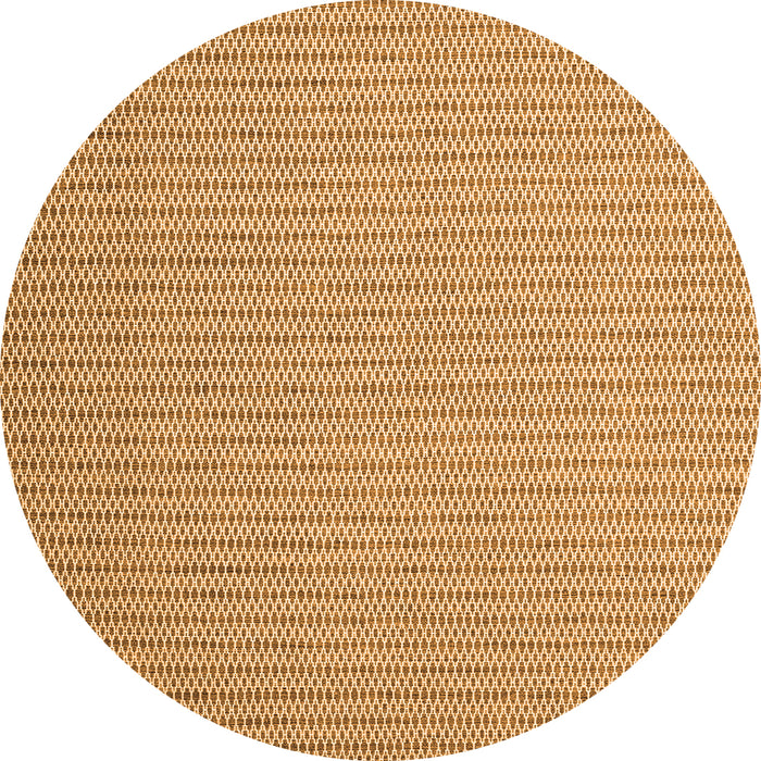 Square Abstract Orange Contemporary Rug, con2174org