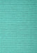 Machine Washable Abstract Turquoise Contemporary Area Rugs, wshcon2174turq