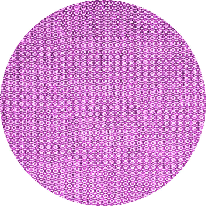 Round Abstract Pink Contemporary Rug, con2174pnk
