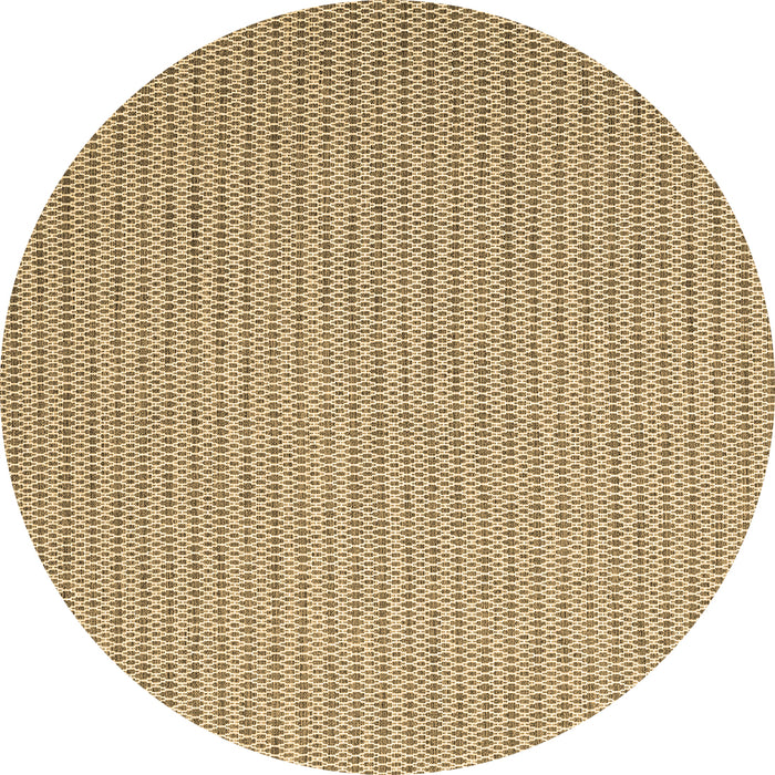 Round Machine Washable Abstract Brown Contemporary Rug, wshcon2174brn