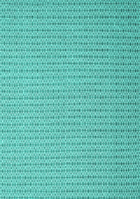 Abstract Turquoise Contemporary Rug, con2174turq