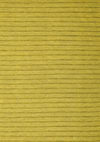 Abstract Yellow Contemporary Rug, con2174yw