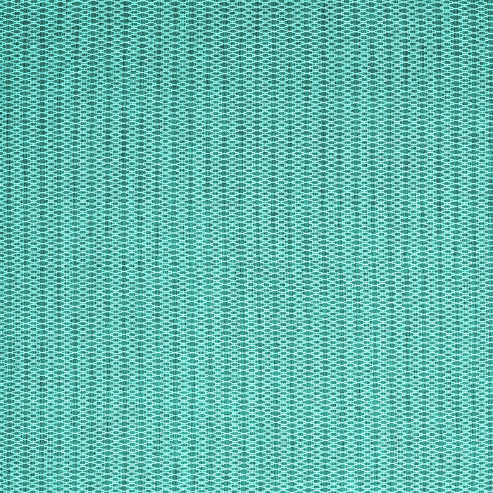 Square Abstract Turquoise Contemporary Rug, con2174turq