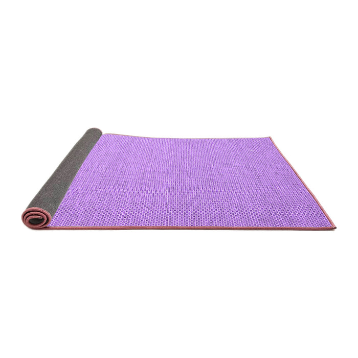 Sideview of Abstract Purple Contemporary Rug, con2175pur