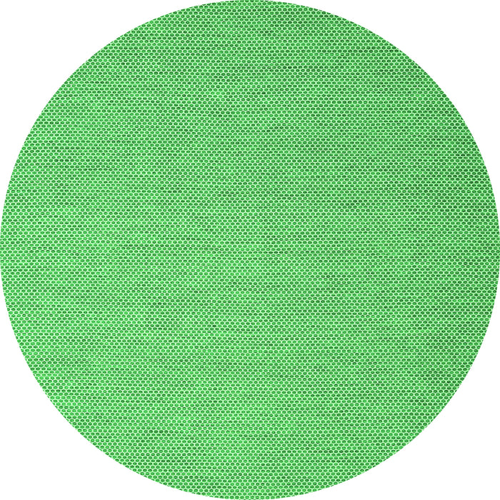 Square Abstract Green Contemporary Rug, con2175grn