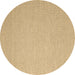 Round Machine Washable Abstract Brown Contemporary Rug, wshcon2176brn