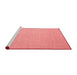 Contemporary Red Washable Rugs