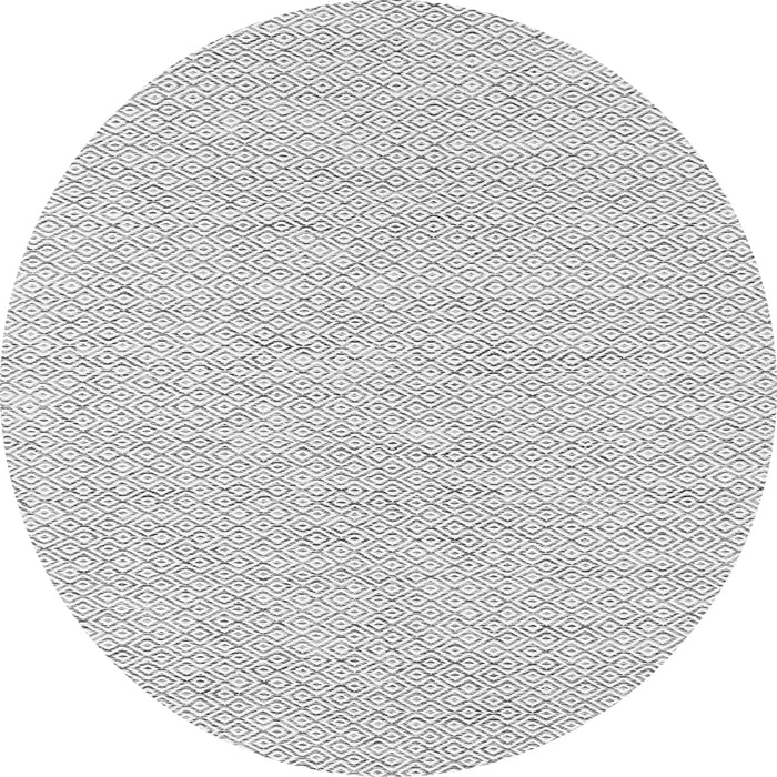 Square Abstract Gray Contemporary Rug, con2177gry