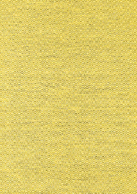 Abstract Yellow Contemporary Rug, con2177yw