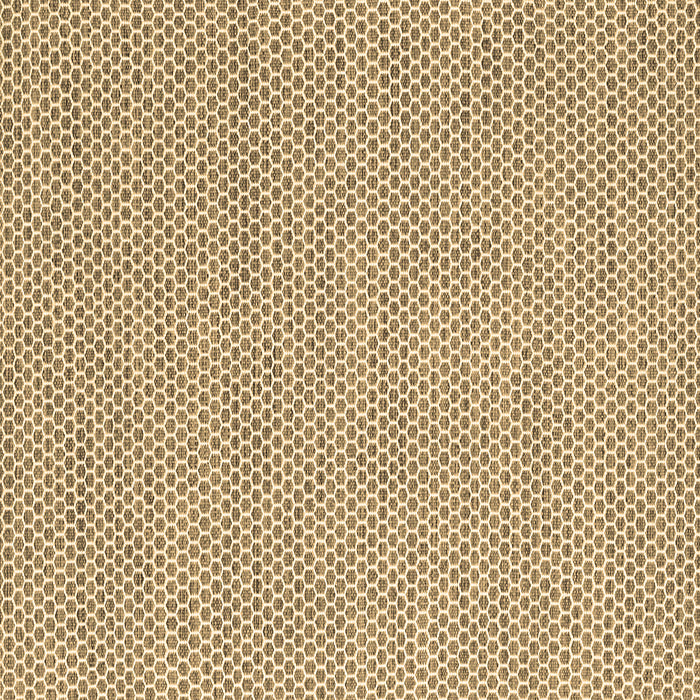 Square Abstract Brown Contemporary Rug, con2178brn