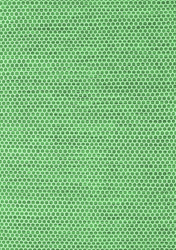 Abstract Emerald Green Contemporary Rug, con2178emgrn