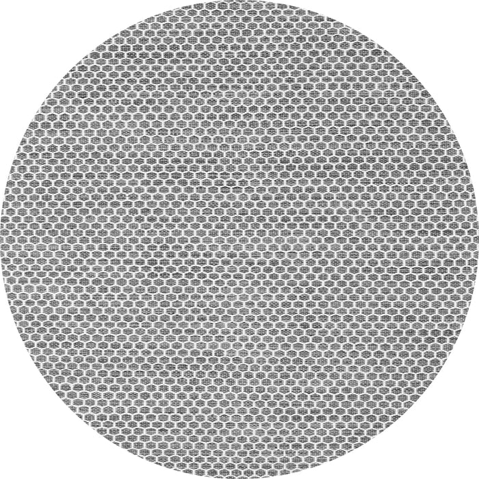 Square Abstract Gray Contemporary Rug, con2178gry