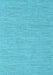 Abstract Light Blue Contemporary Rug, con2178lblu