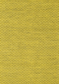 Abstract Yellow Contemporary Rug, con2178yw