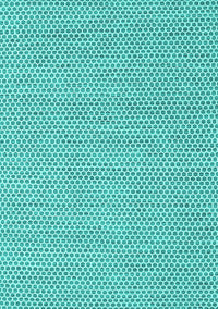 Abstract Turquoise Contemporary Rug, con2178turq