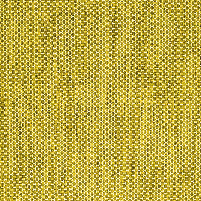 Square Machine Washable Abstract Yellow Contemporary Rug, wshcon2178yw