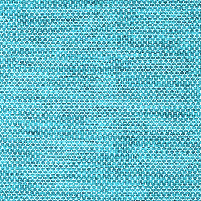 Square Abstract Light Blue Contemporary Rug, con2178lblu