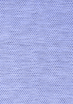 Abstract Blue Contemporary Rug, con2179blu