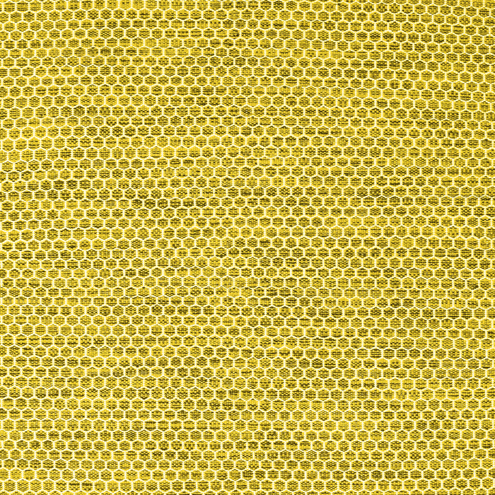 Abstract Yellow Contemporary Rug, con2179yw