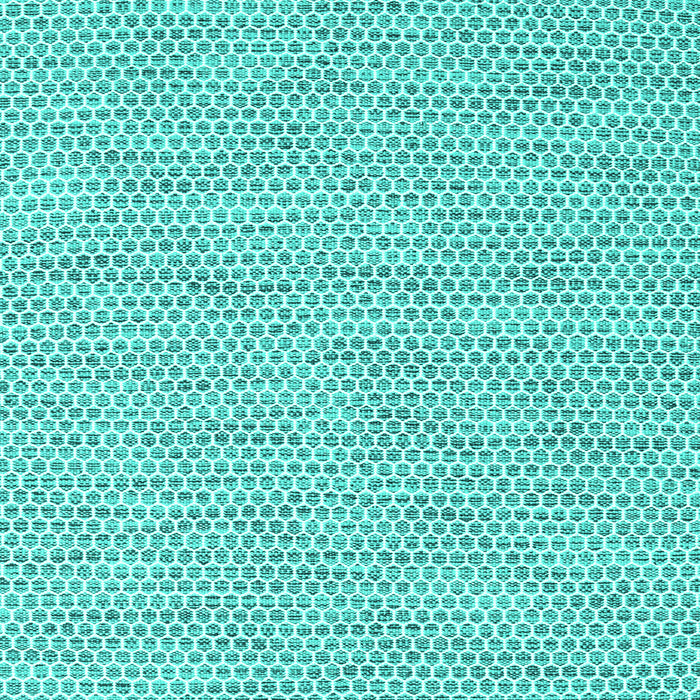 Abstract Turquoise Contemporary Rug, con2179turq