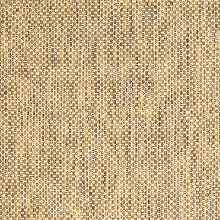 Square Abstract Brown Contemporary Rug, con2179brn