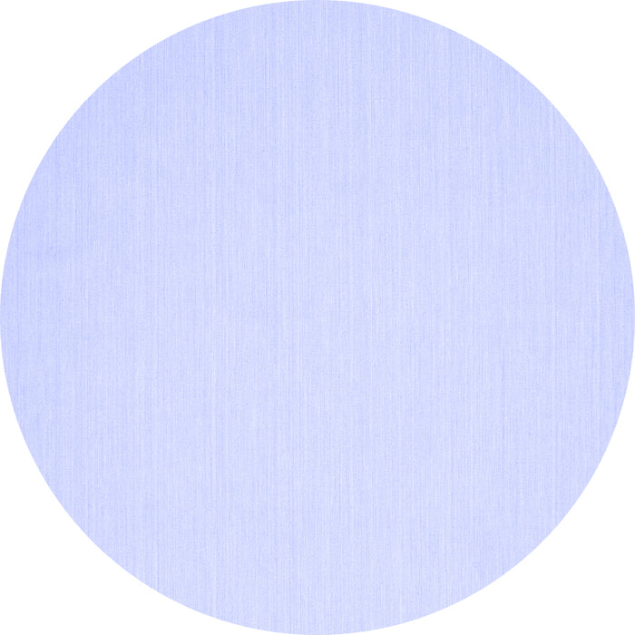 Round Machine Washable Abstract Blue Contemporary Rug, wshcon217blu