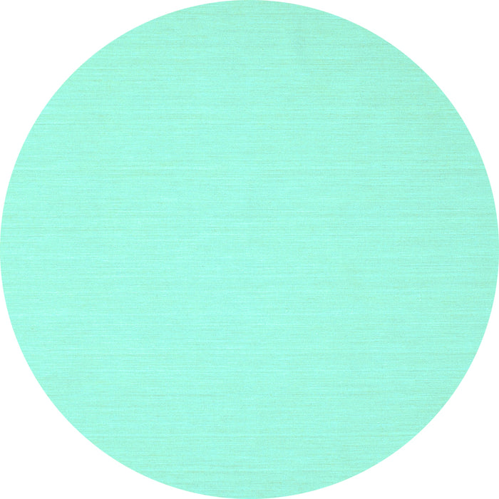 Round Machine Washable Abstract Light Blue Contemporary Rug, wshcon217lblu
