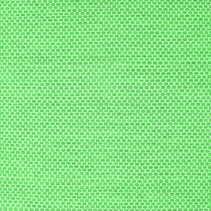 Serging Thickness of Solid Green Modern Rug, con2180grn
